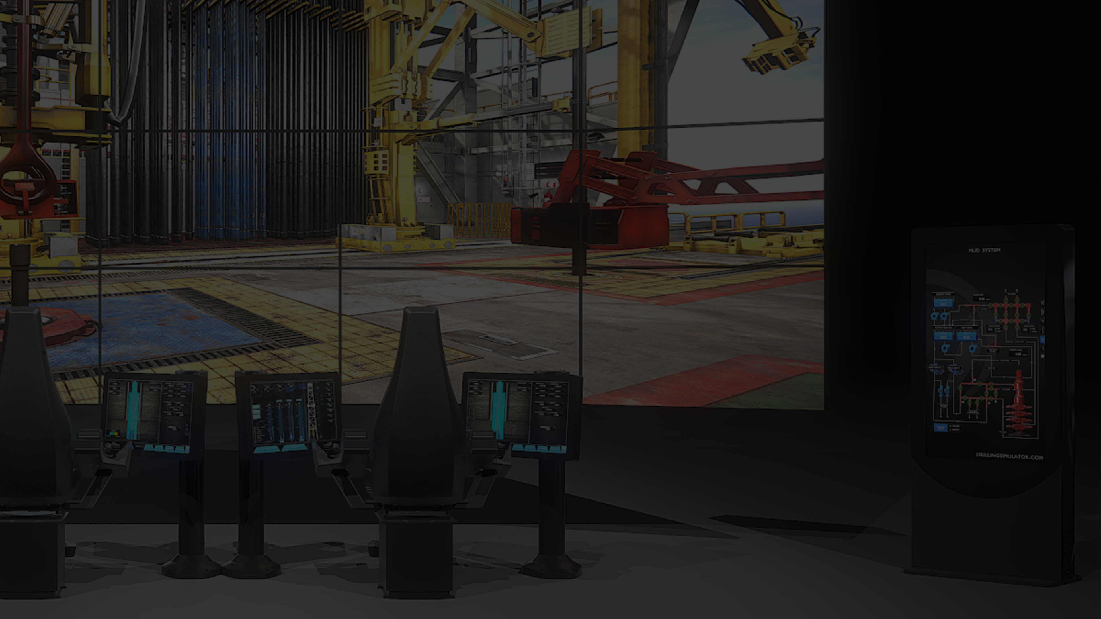 X1 full-scale simulator room