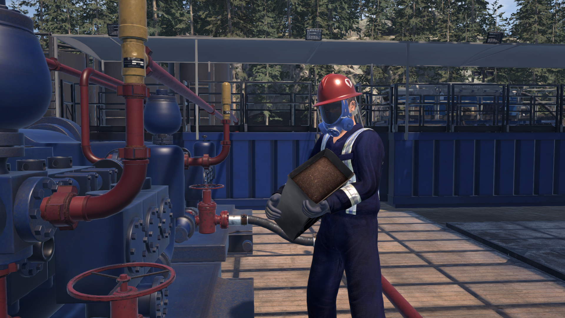 Simulated field operation used to test decisions and contingencies