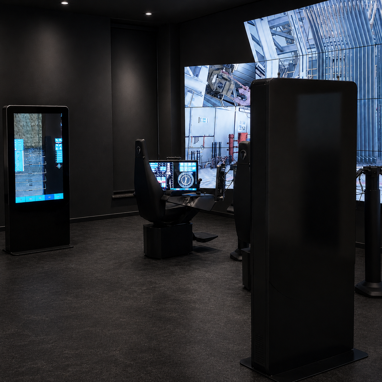 Networked X1 simulator stations