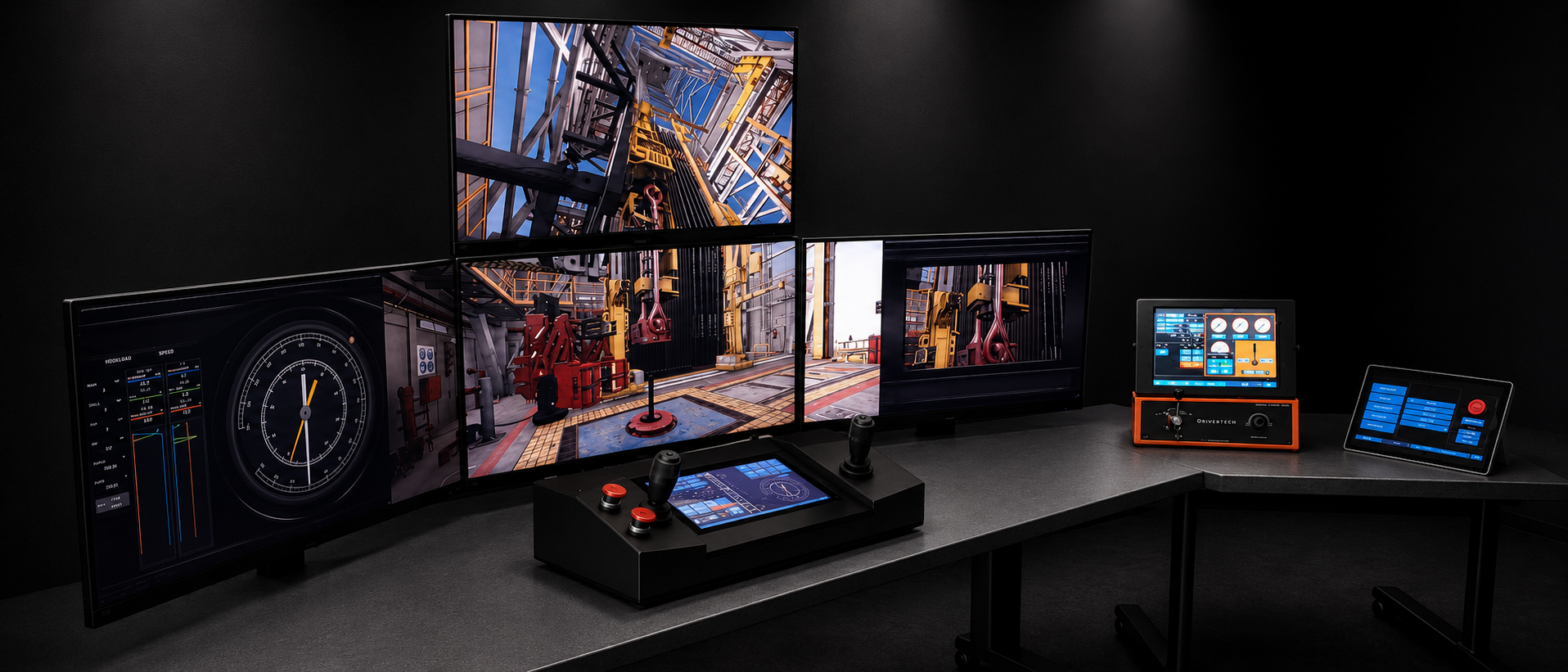 X3 portable simulator training setup