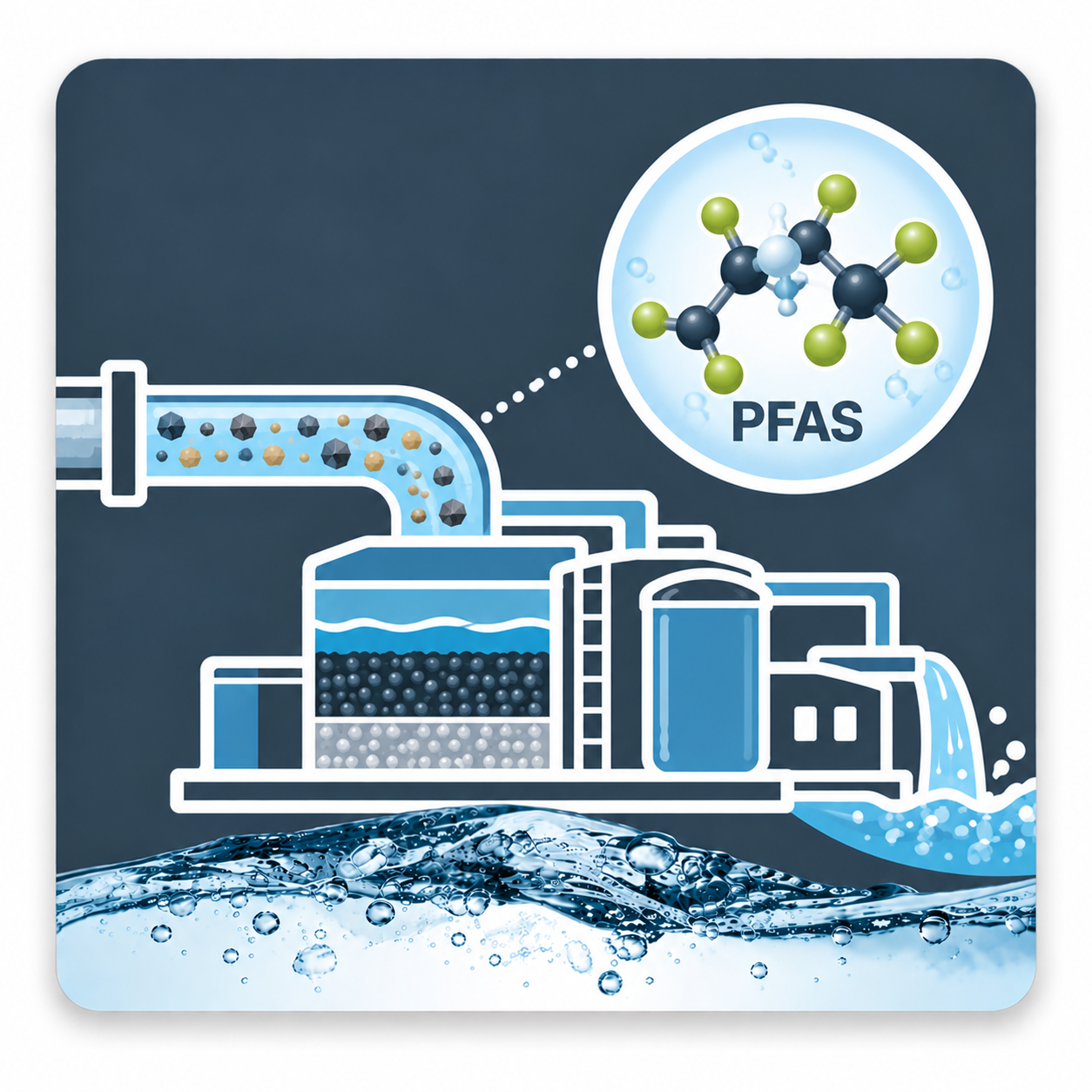 PFAS and PFOS icon