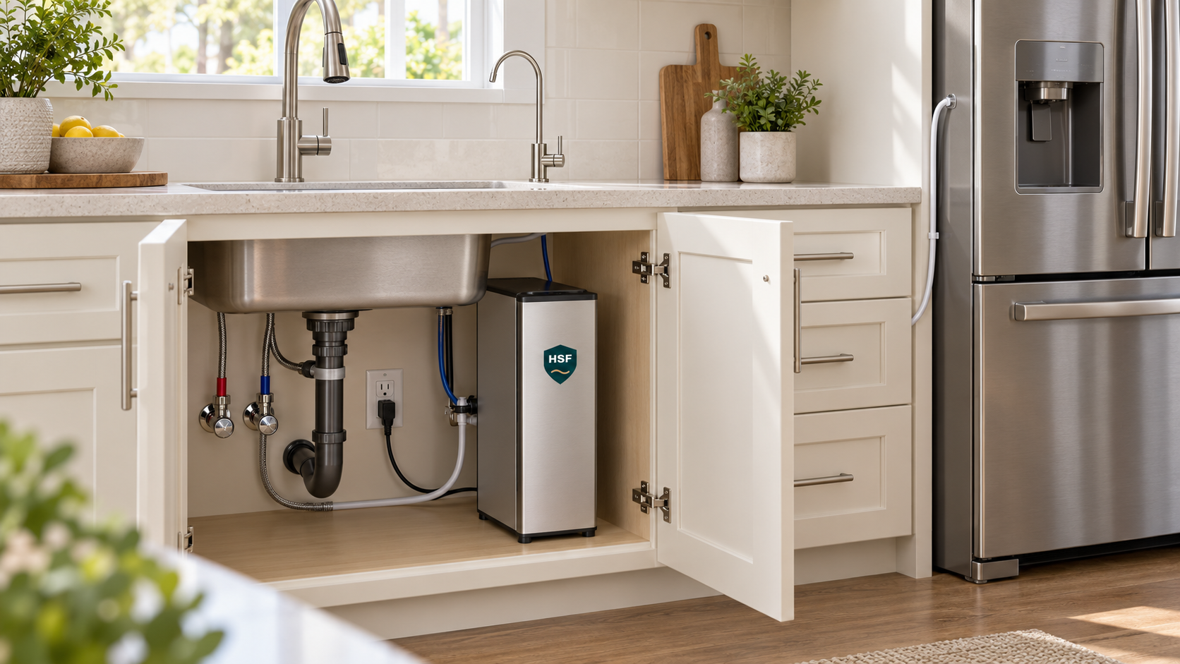 HydroShield reverse osmosis tankless system