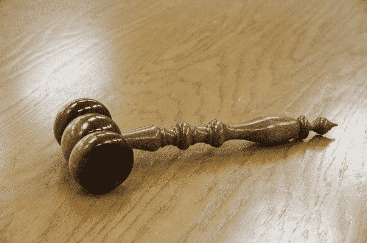 A judges gavel
