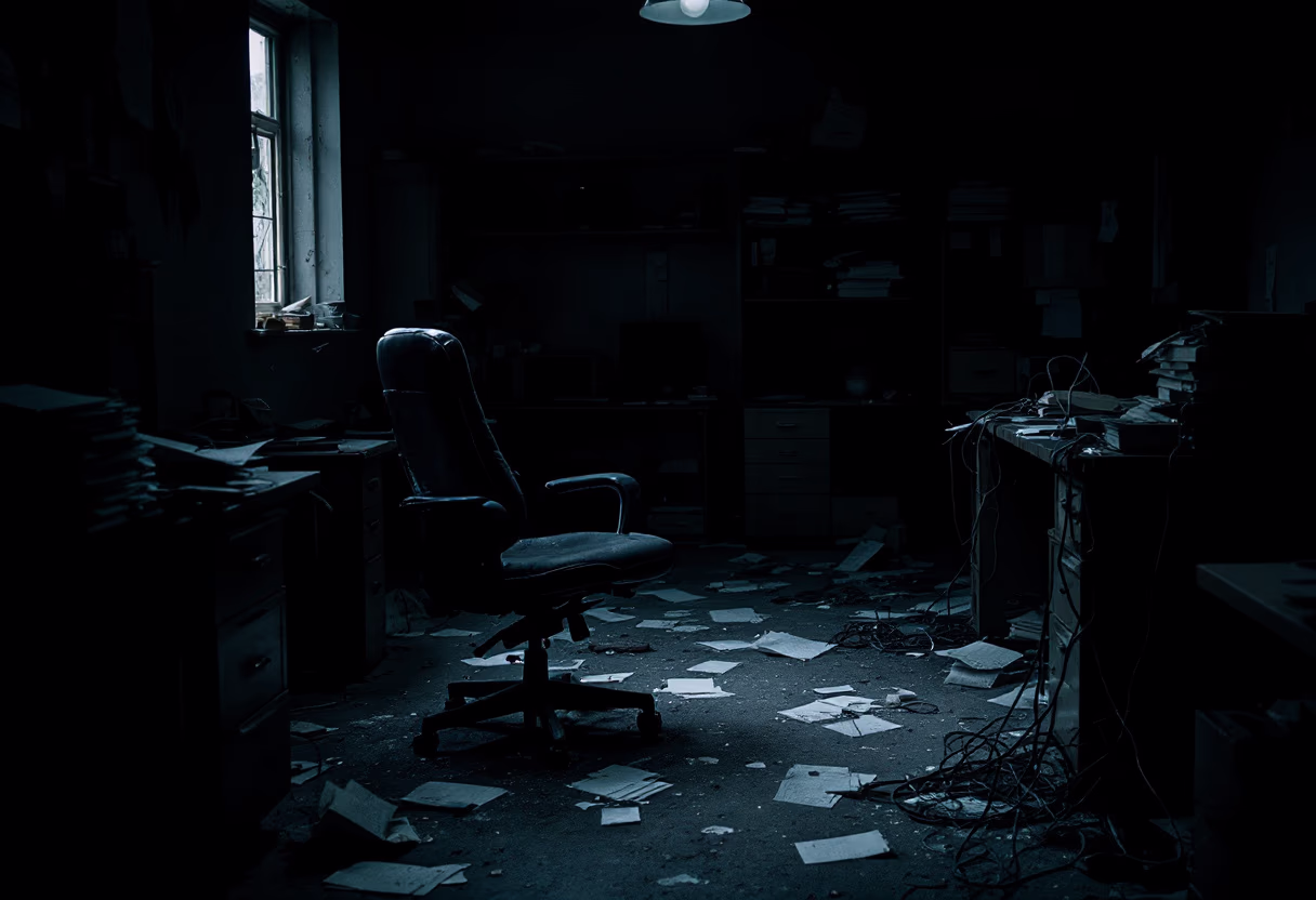 image of an office before and after cleaning service