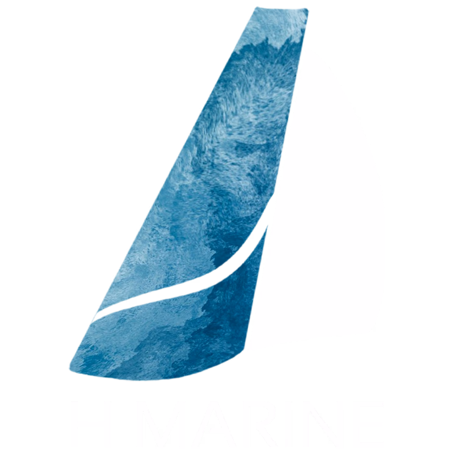Logo of H Marine with stylized sails in blue and white above the text 'H MARINE'.