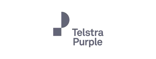 Telstra Purple Logo