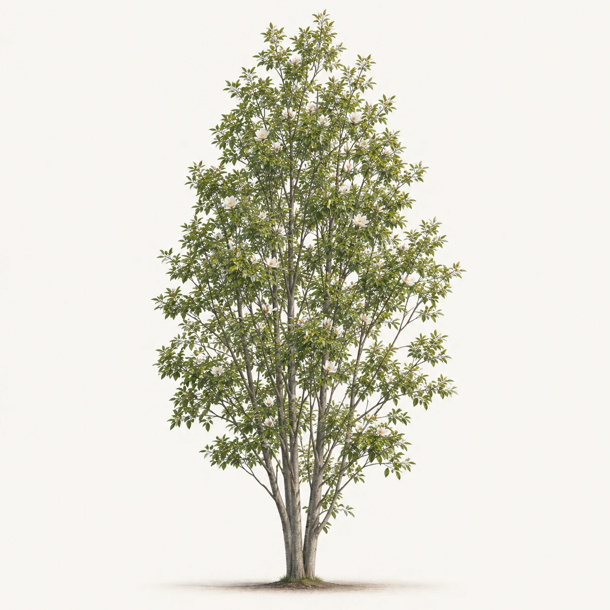 Illustrative whole-plant form of Sweetbay Magnolia