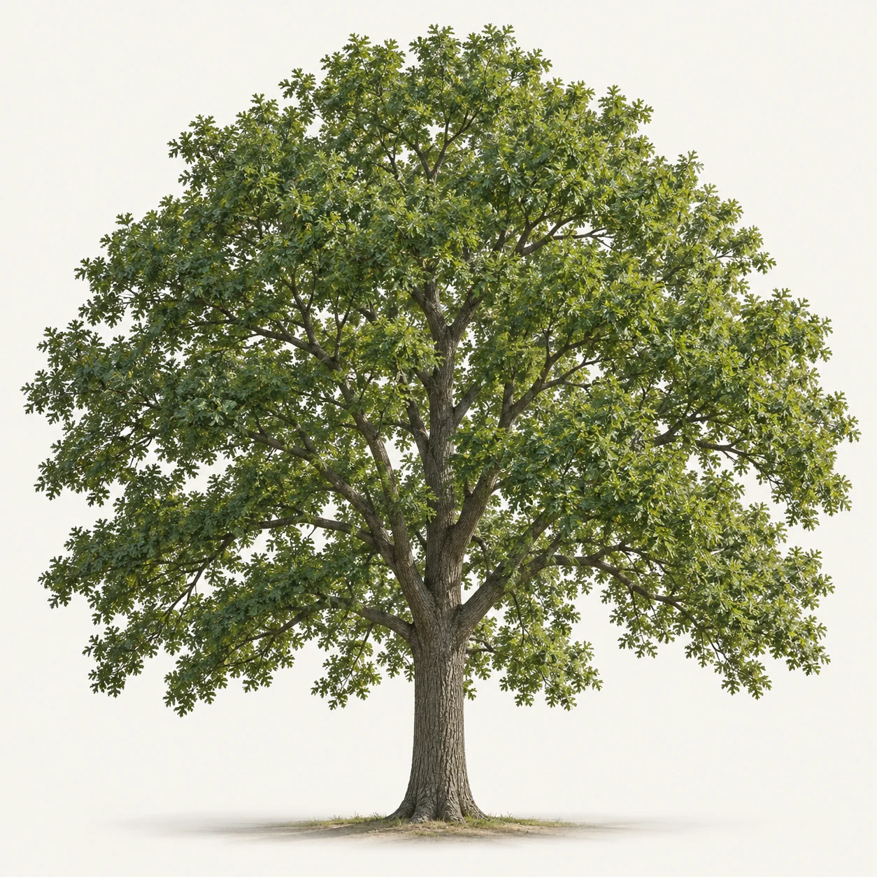 Illustrative whole-plant form of Shumard Oak