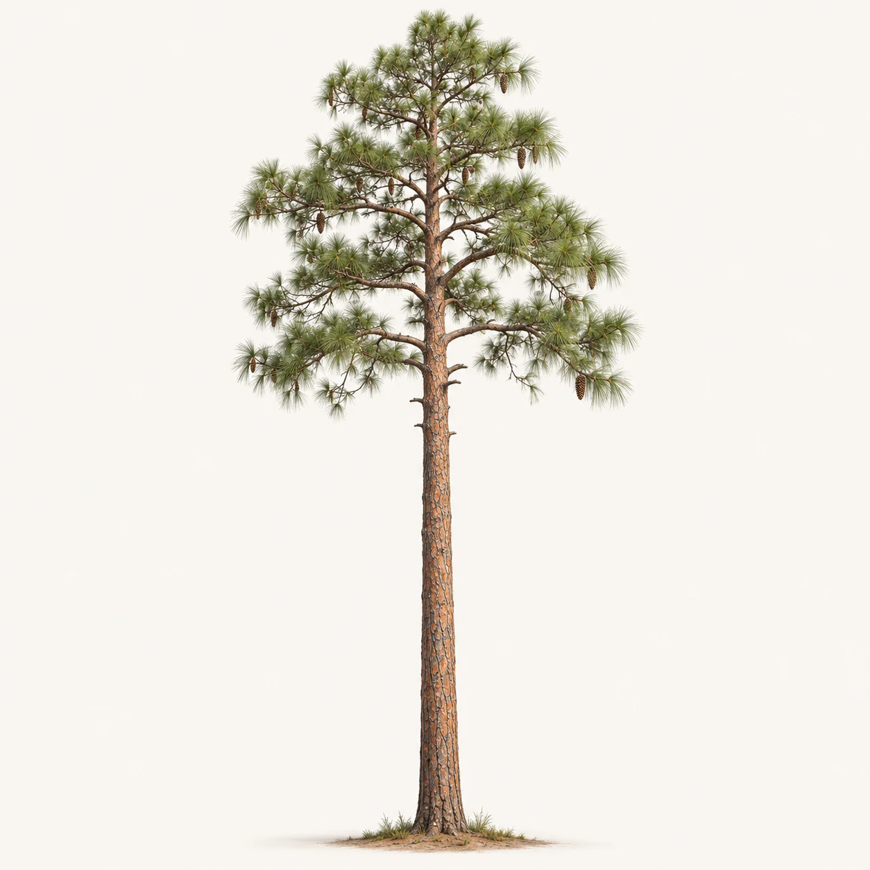 Illustrative whole-plant form of Longleaf Pine