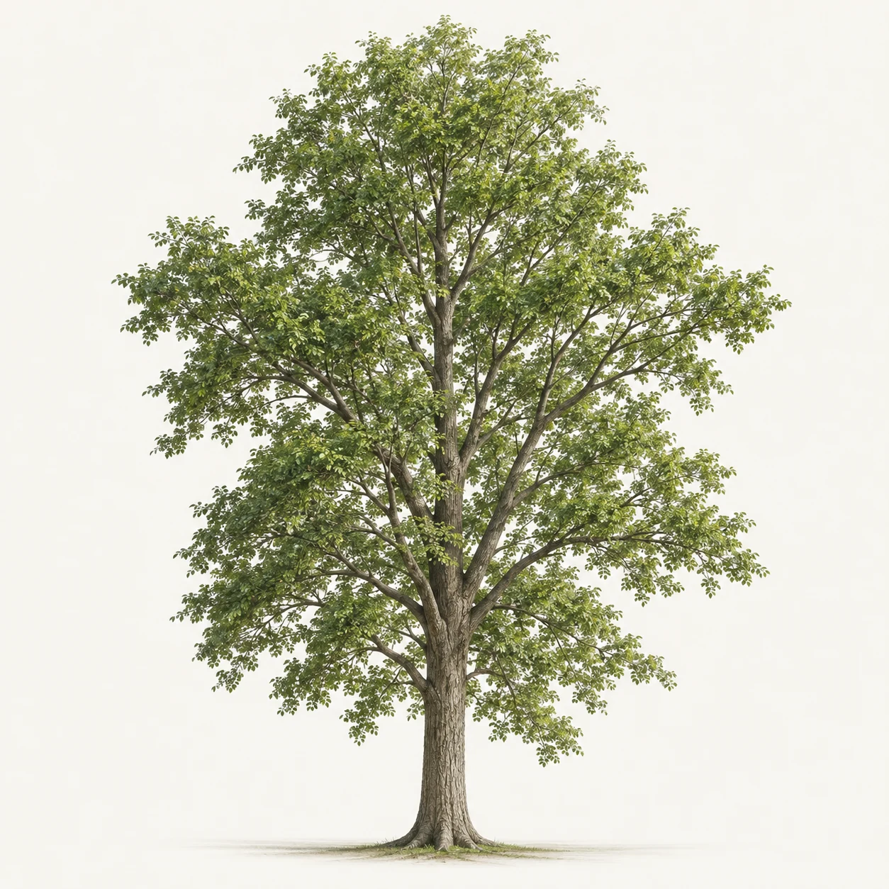 Illustrative whole-plant form of Winged Elm