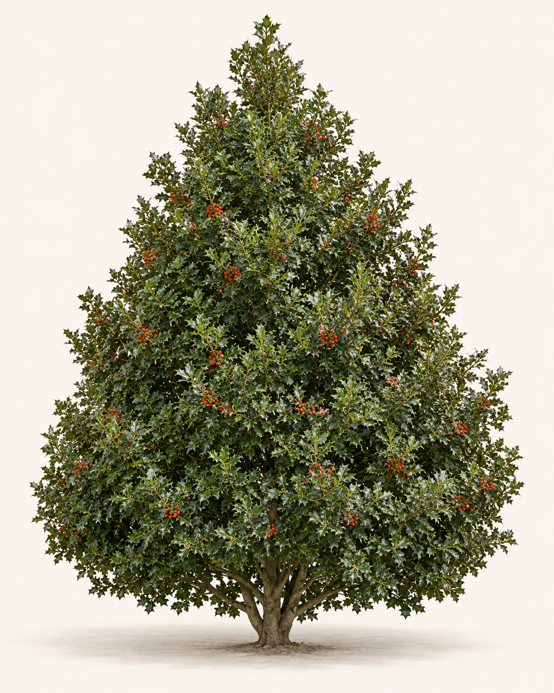 Illustrative whole-plant form of Oakland Holly