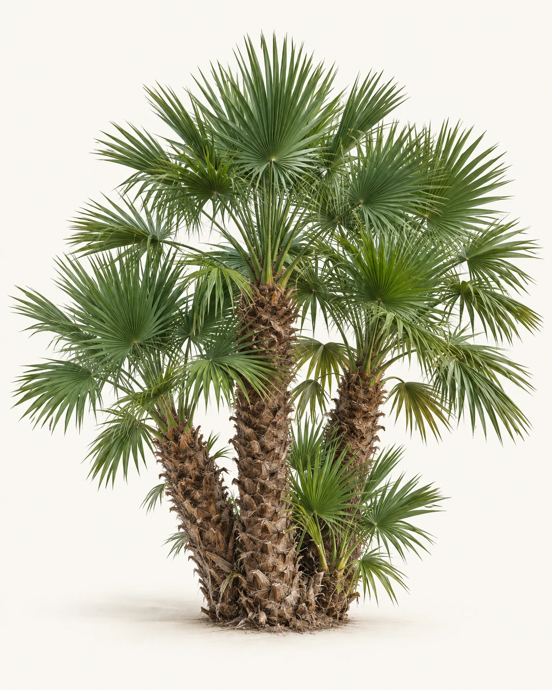 Illustrative whole-plant form of European Fan Palm