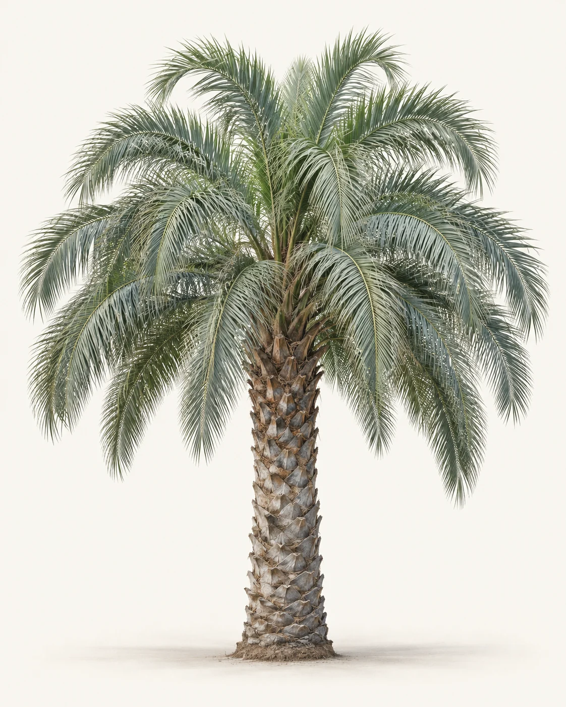 Illustrative whole-plant form of Pindo Palm