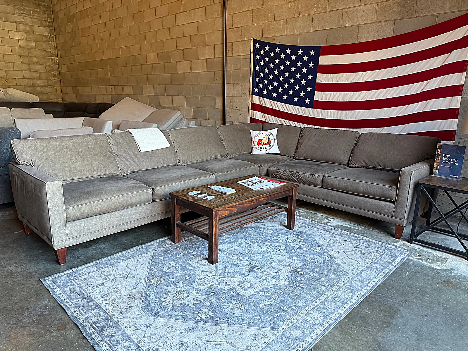 Rowe Custom Sectional Sofa