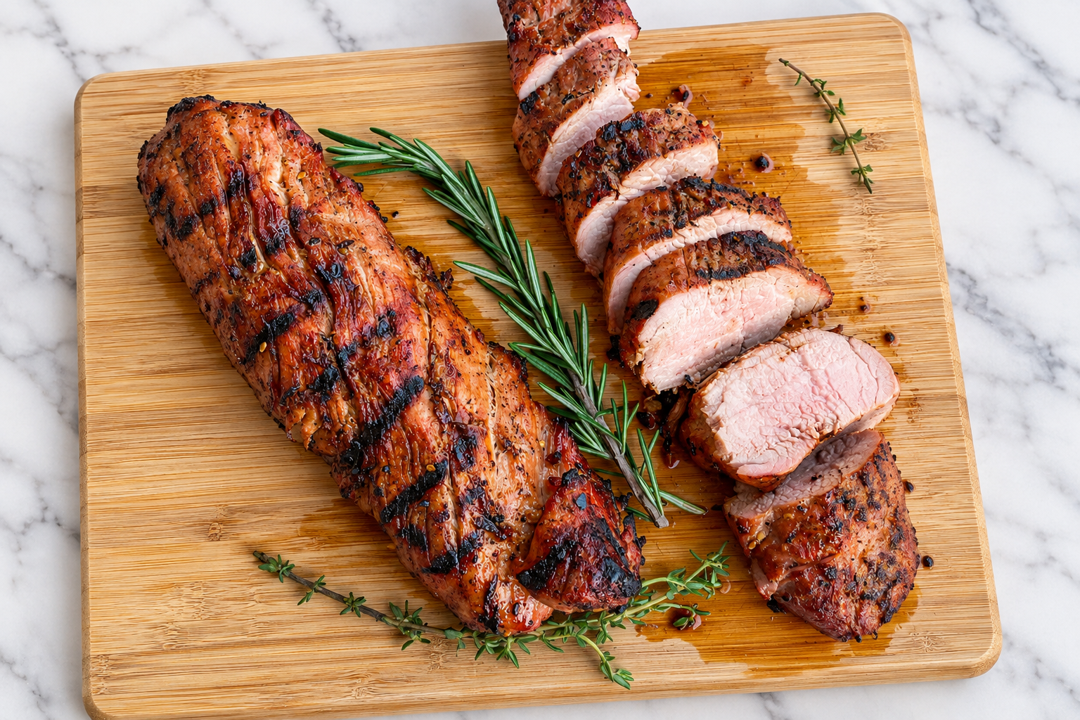 Soy-Marinated Pork Tenderloin