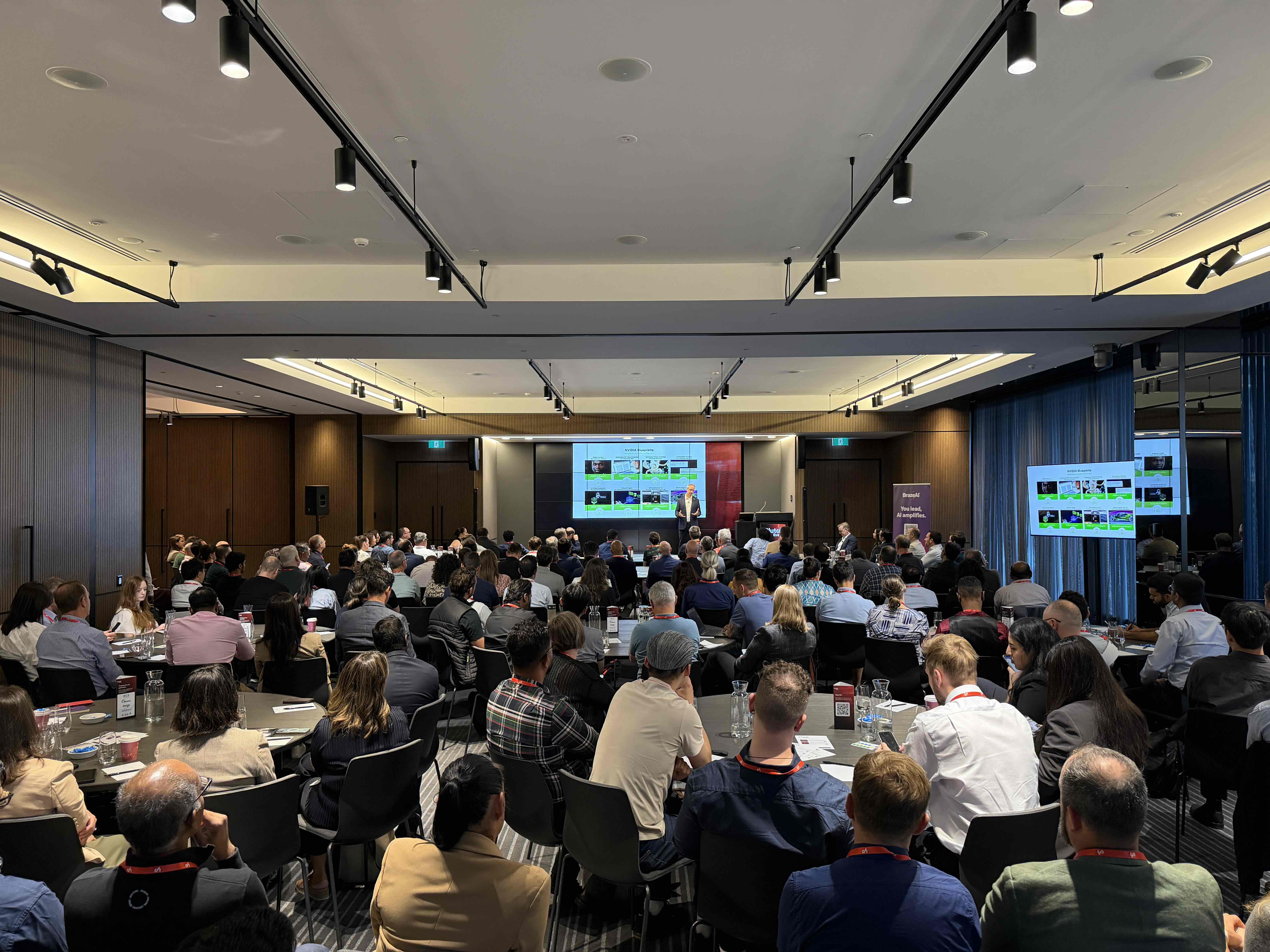 AppSec World conference floor