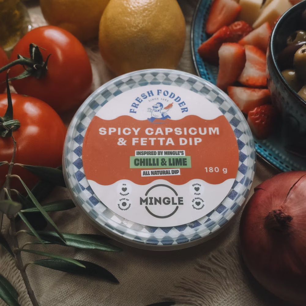 Fresh Fodder x Mingle Spicy Capsicum & Fetta