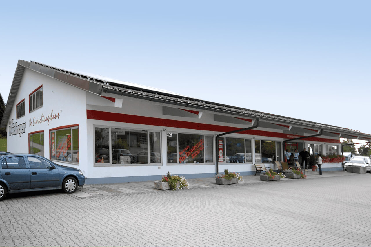 Möbel Weidinger in Neureichenau, Außenansicht