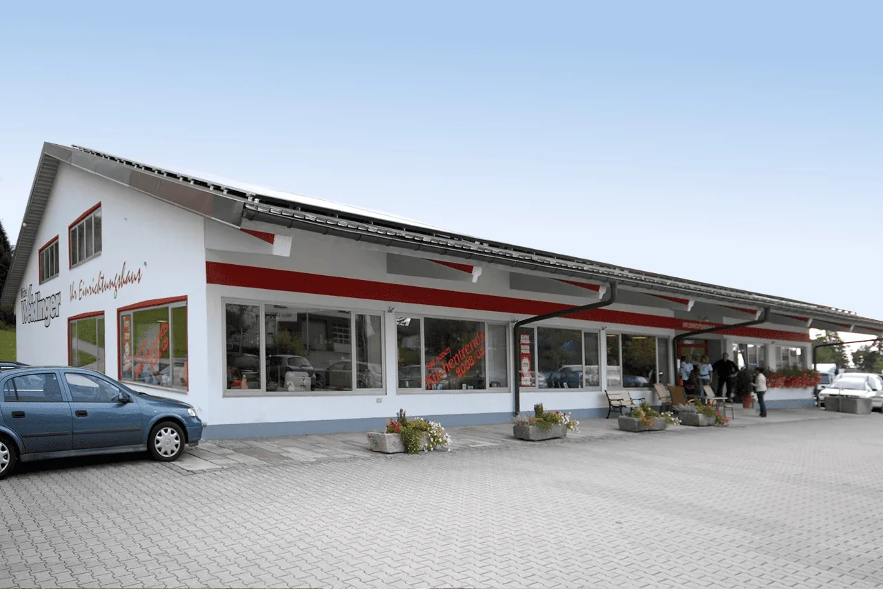 Möbel Weidinger in Neureichenau, Außenansicht