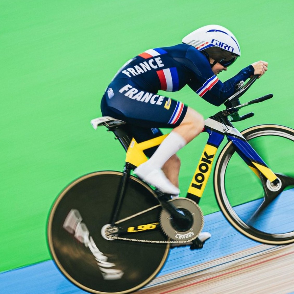 Léonie Mahieu, cyclisme sur piste