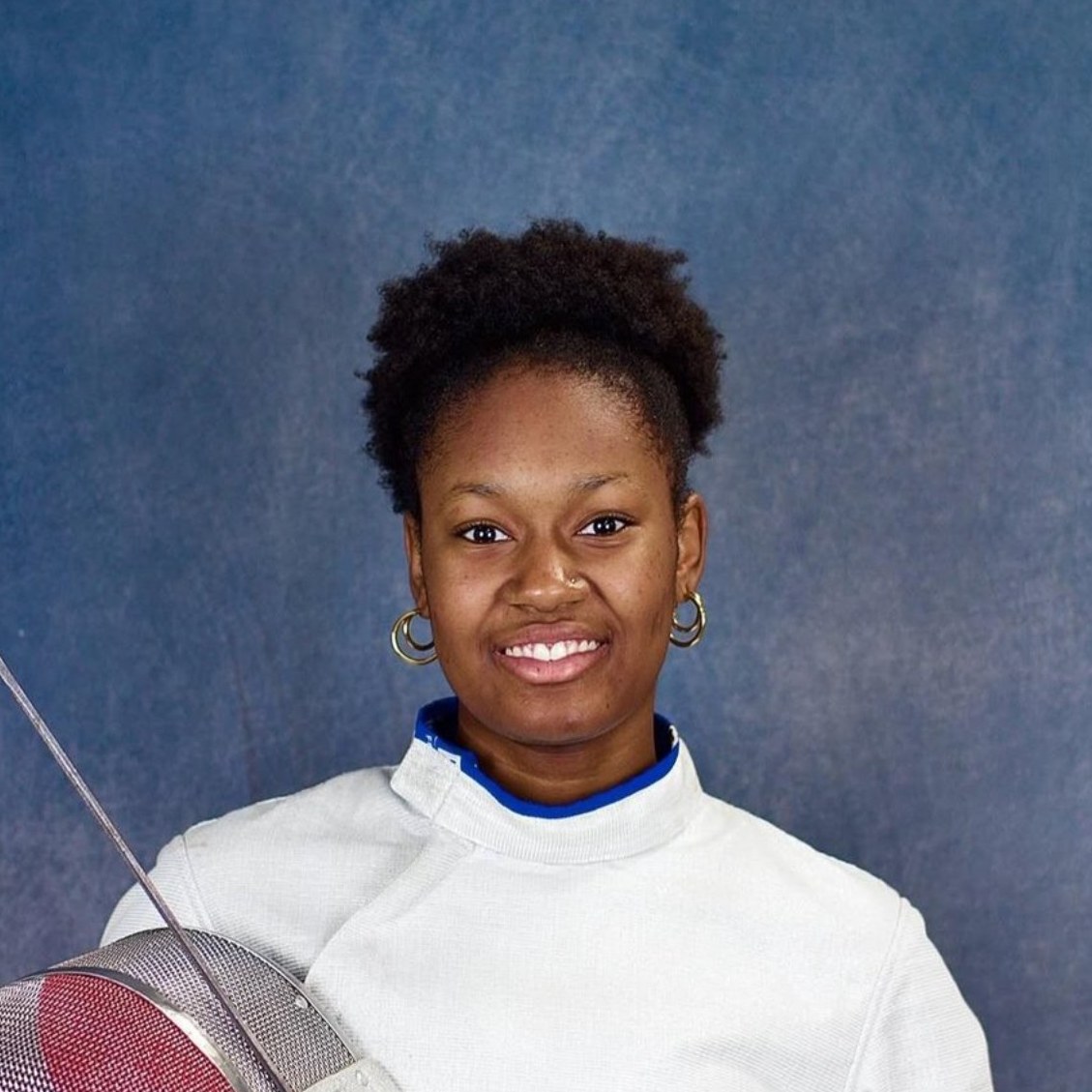 Alejandra Manga, escrime sabre, portrait