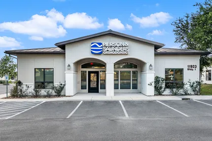 Exterior of Pierson & Saunders Orthodontics Alamo Ranch office on Culebra Rd, San Antonio