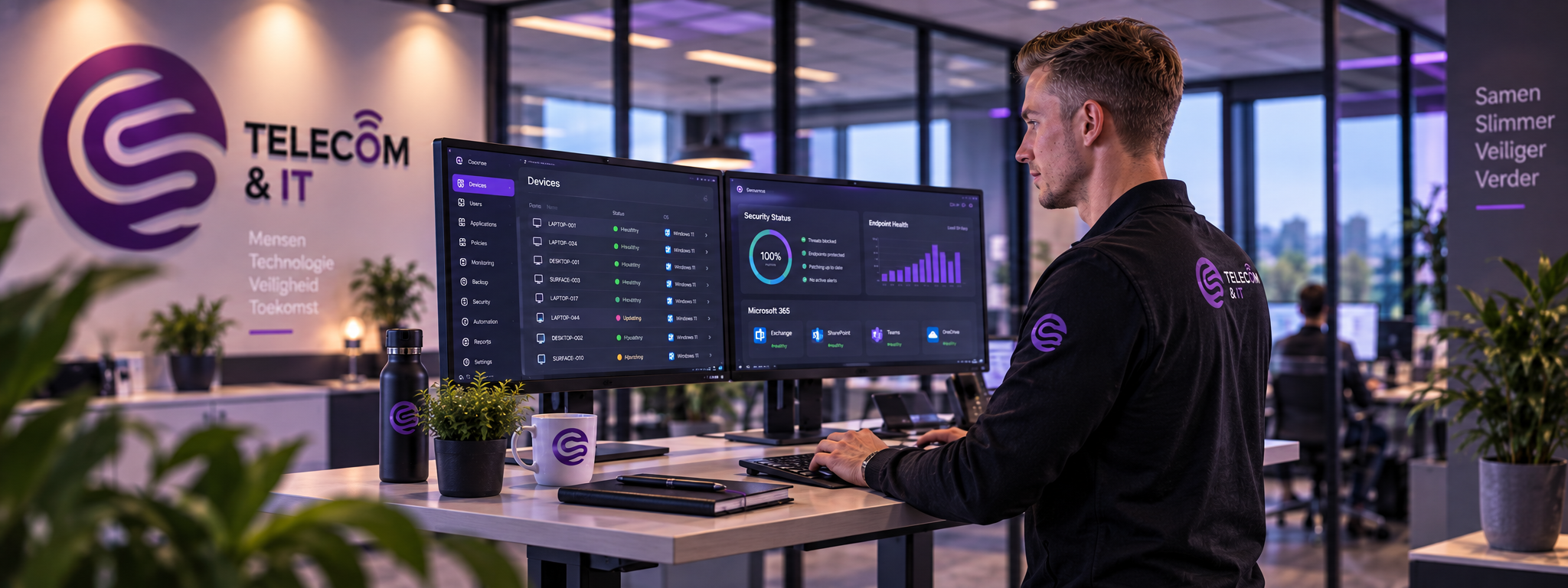 [background image] image of a welcoming office environment (for a travel tech)