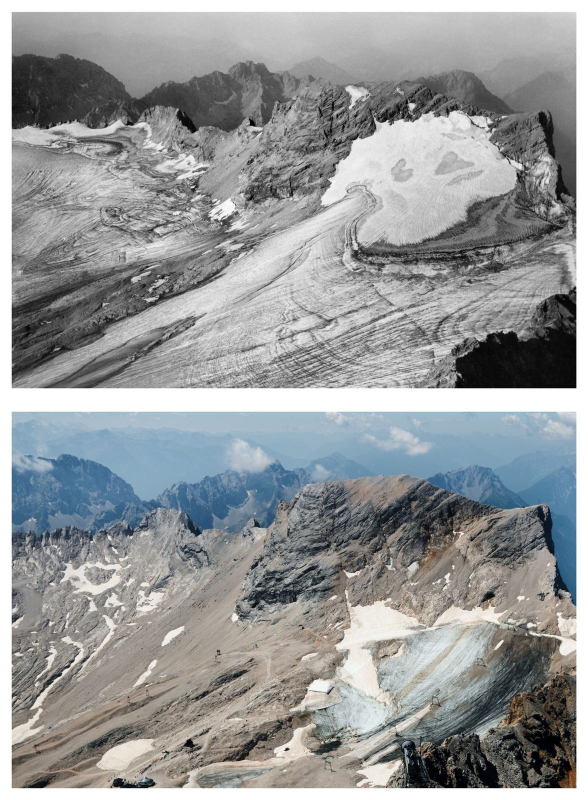 Alpengletscher im Wandel: Historische Vergleichsfotos von Jürgen Merz – Naturhistorisches Museum Wien
