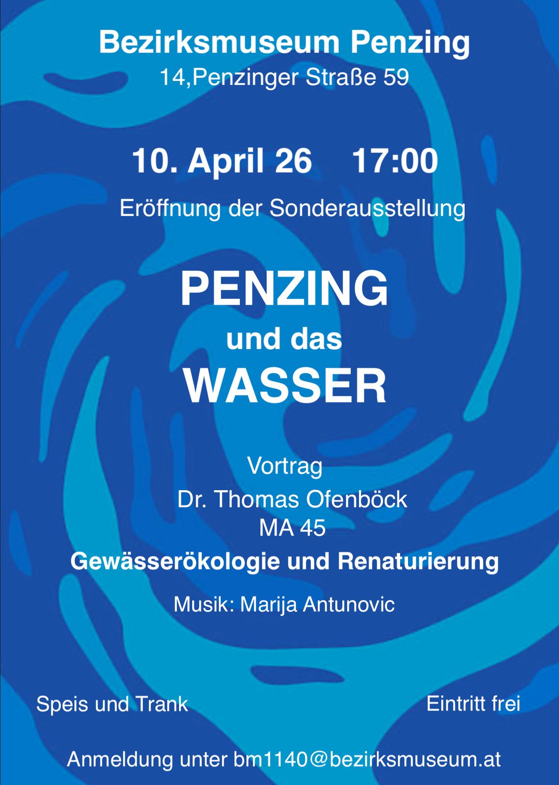Penzing und das Wasser – Bezirksmuseum Penzing