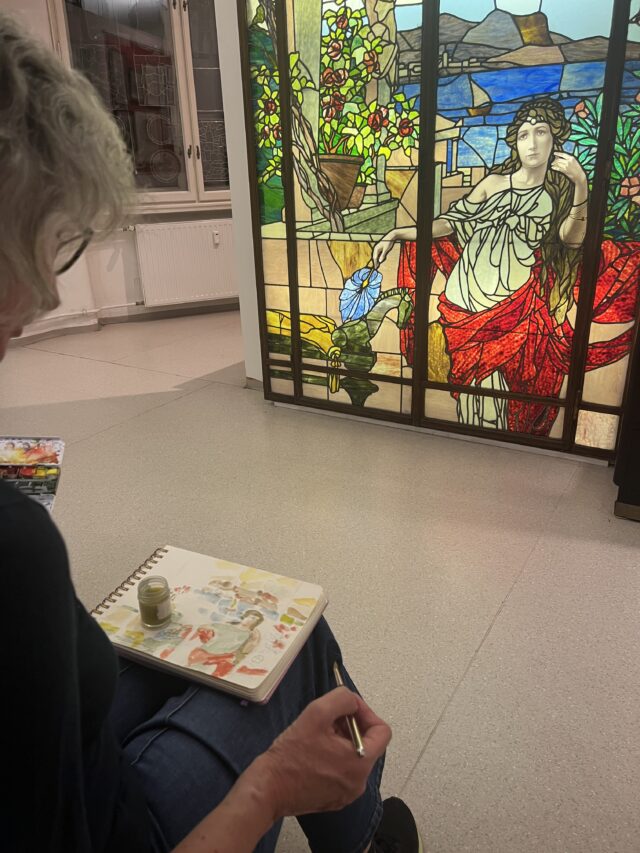 Urban Sketching im Bezirksmuseum Mariahilf