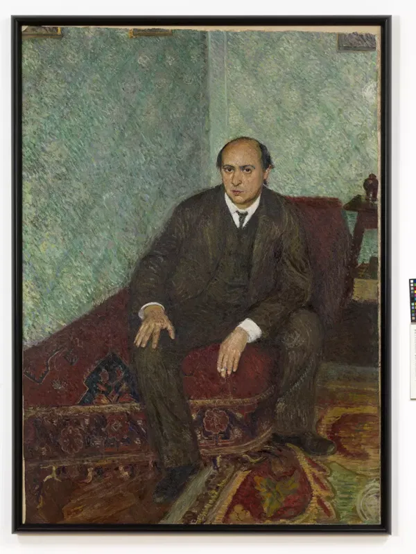 Richard Gerstl, Porträt Arnold Schönberg, um 1907.