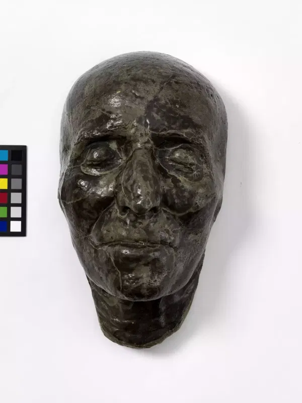Kopie der Totenmaske von Joseph Haydn, Abguss.