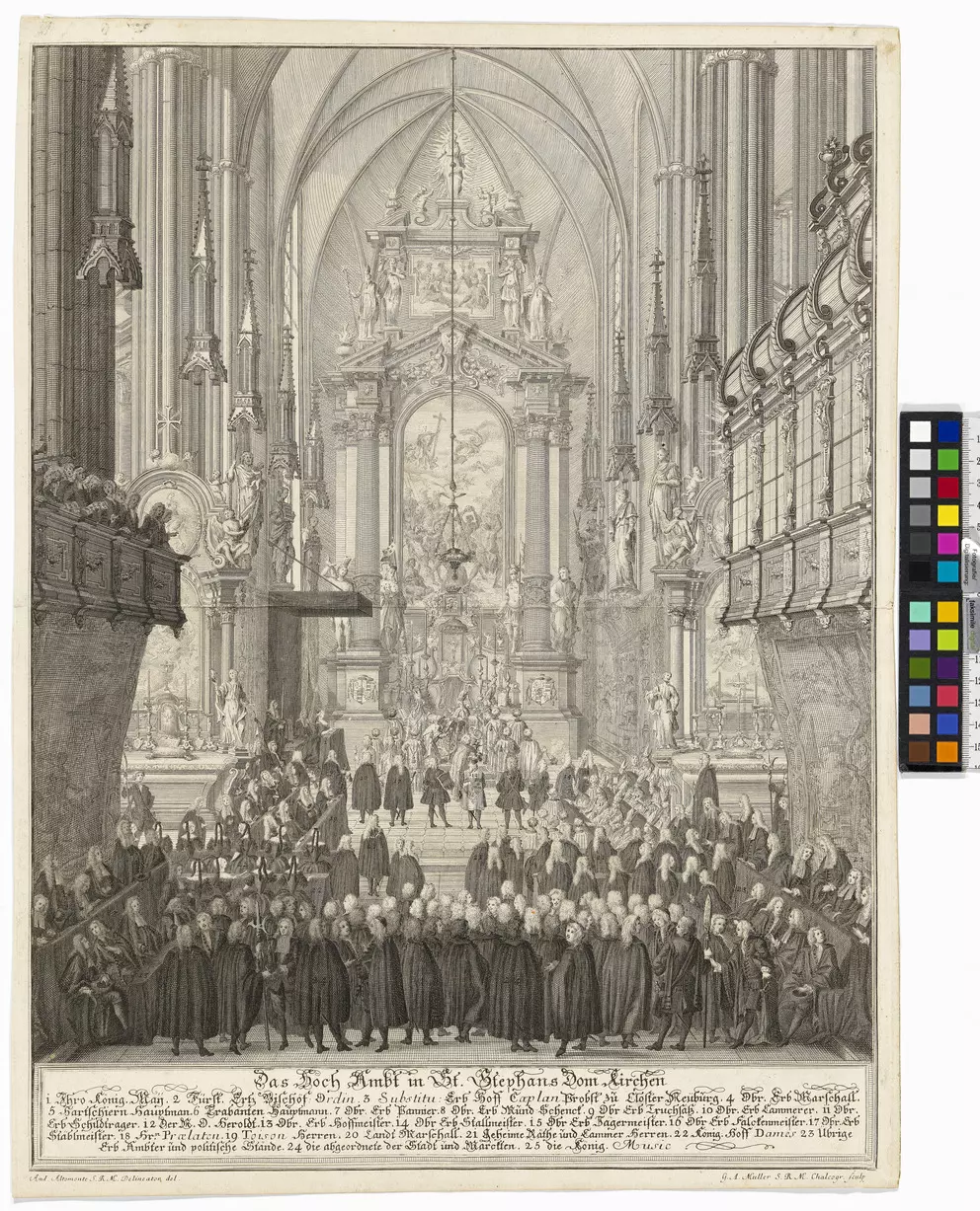 Die Erbhuldigung im Stephansdom