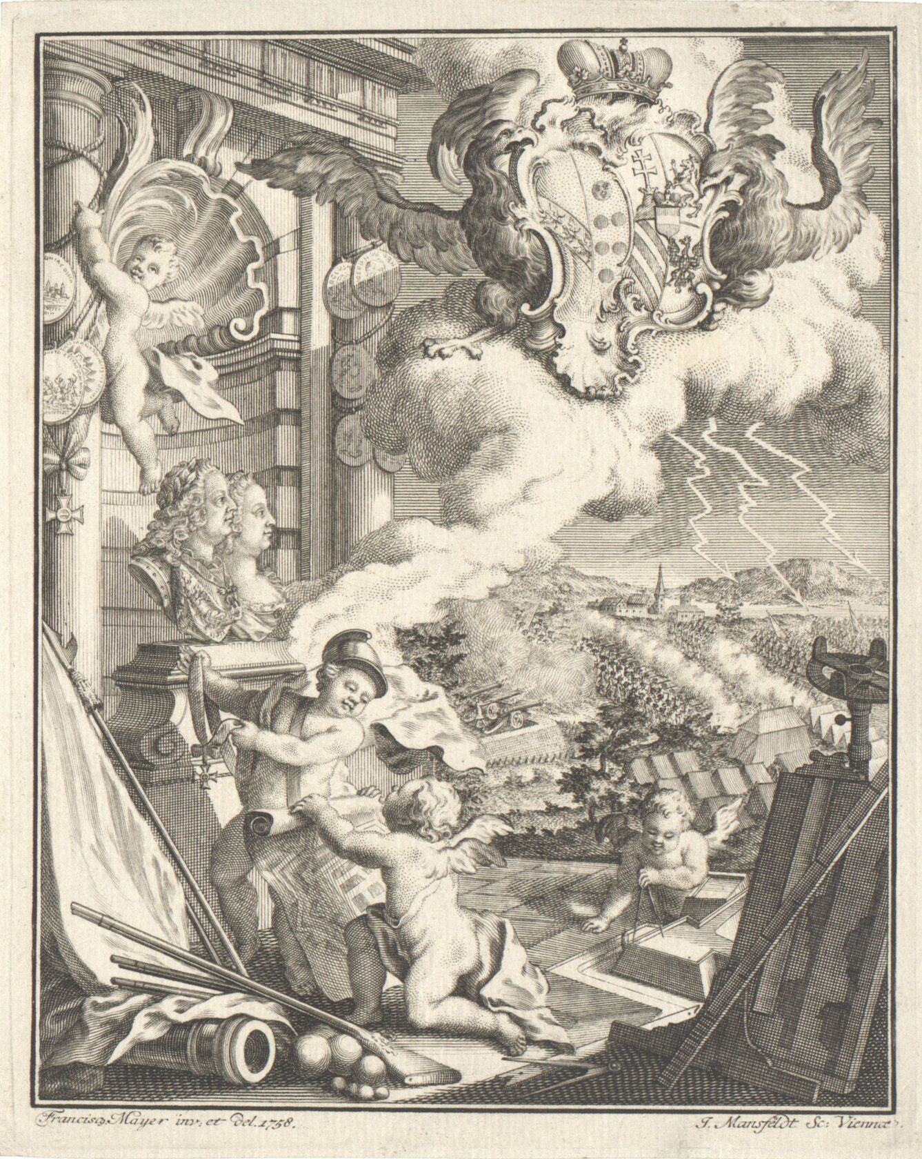 Allegorie auf das Kaiserpaar