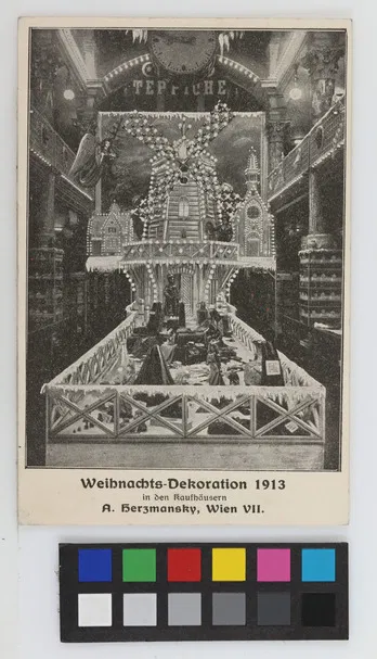 Weihnachtsdekoration bei Herzmansky
