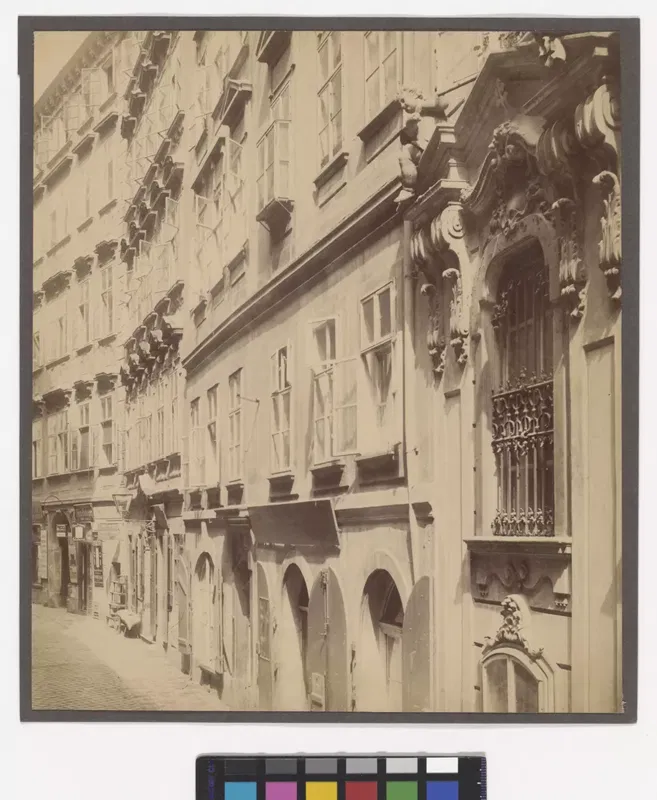 Die Kurrentgasse um 1898