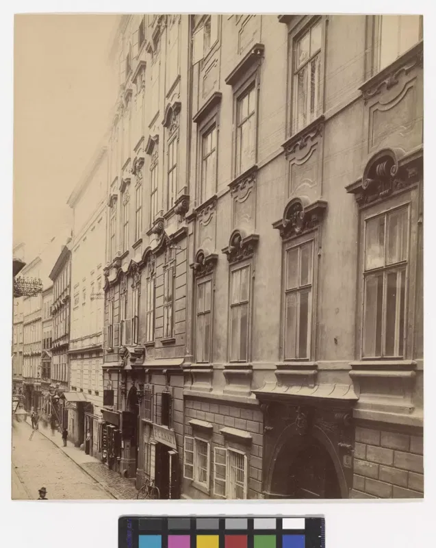 Die Annagasse um 1898