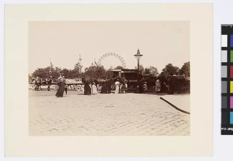 Der Praterstern im Jahr 1897