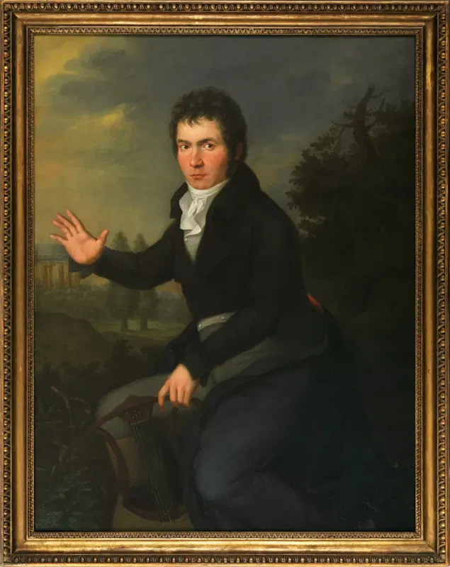 Josef Willibrord Mähler, Ludwig van Beethoven, Ölgemälde, um 1804–1805