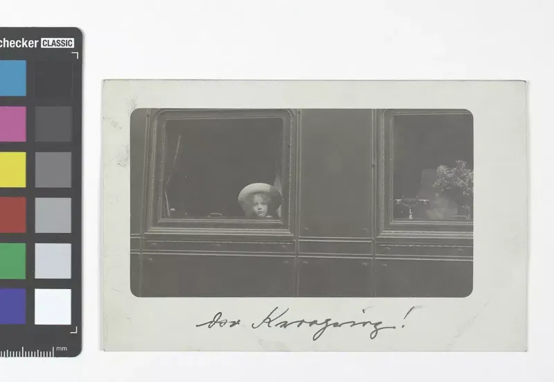 Postkarte „Der Kronprinz!“ mit Kronprinz Otto von Österreich, Arthur Floeck, 1917, Wien Museum.