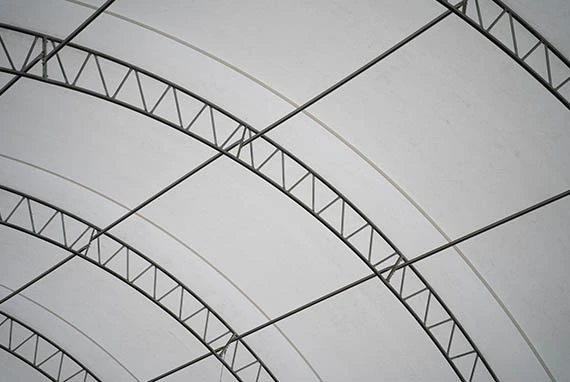 Thundura arch and fabric detail