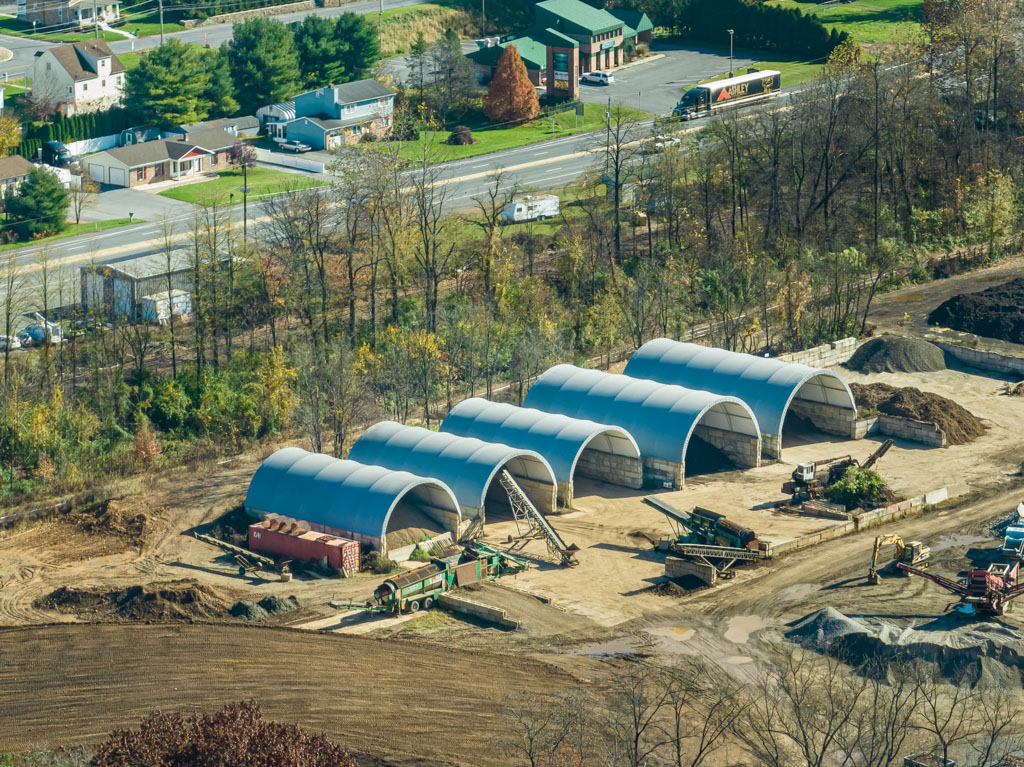thundura fabric structures used for dirt storage