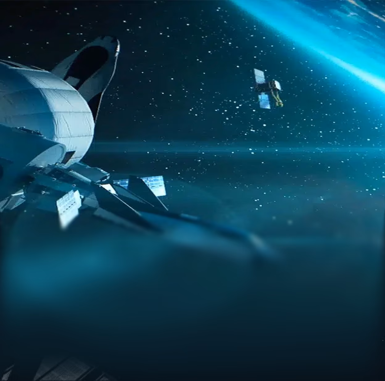 Orbital render of Sierra Space capabilities