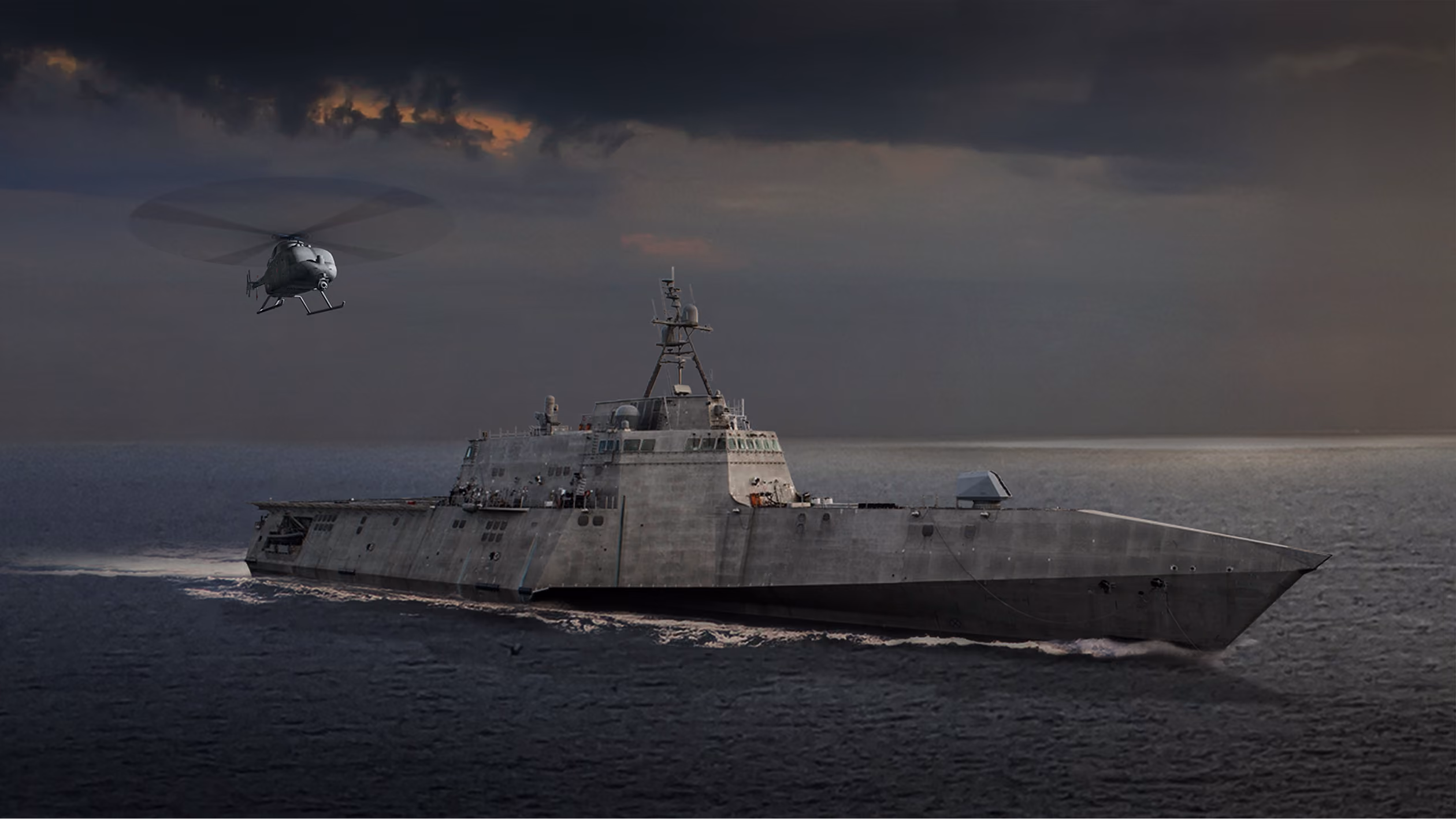 Military ship navy