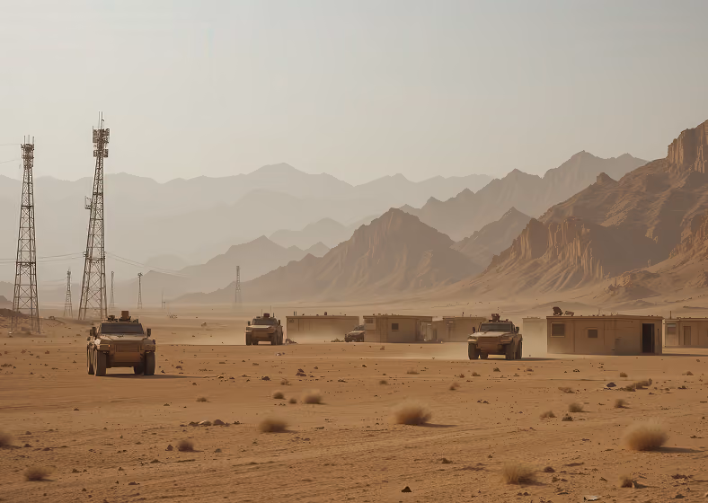 SNC Magni-R fixed-site electronic attack and communications system