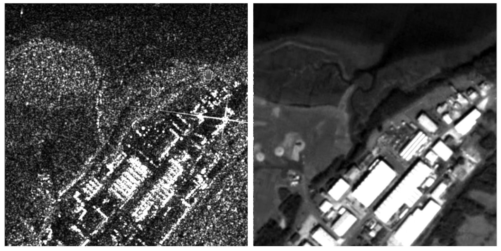 SAR vs optical