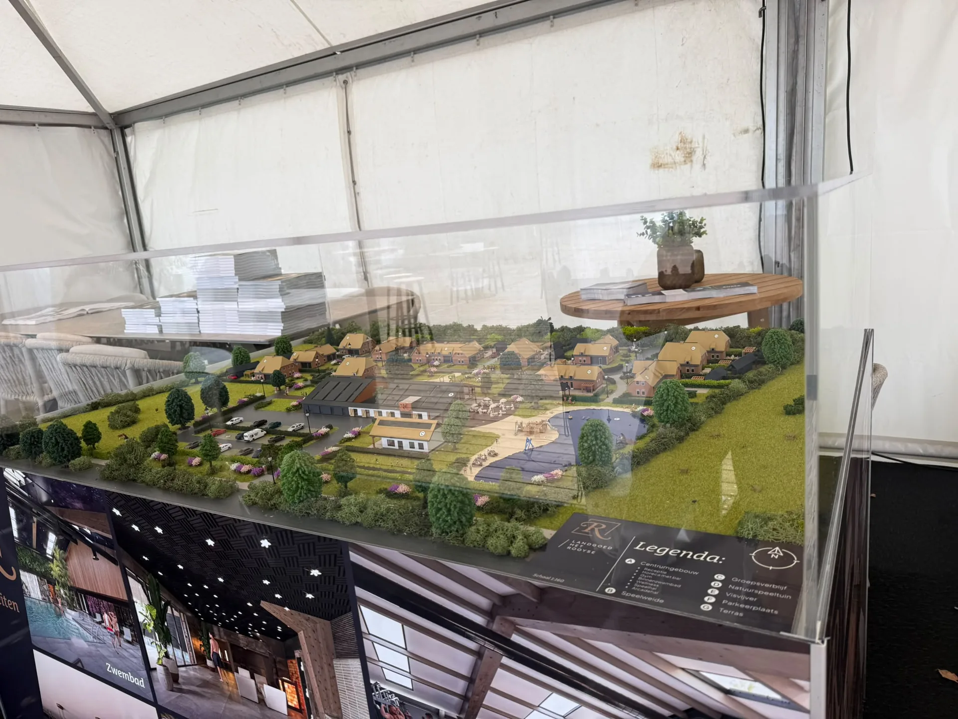 Maquette gepresenteerd op locatie