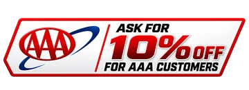 AAA customers can ask for 10 percent off