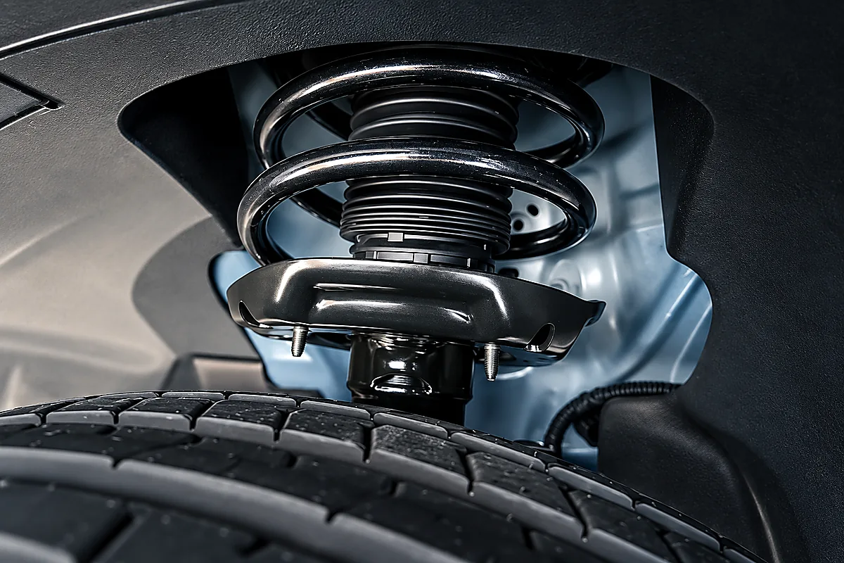 Vehicle diagnostics and suspension service at Nutley Street Service Center