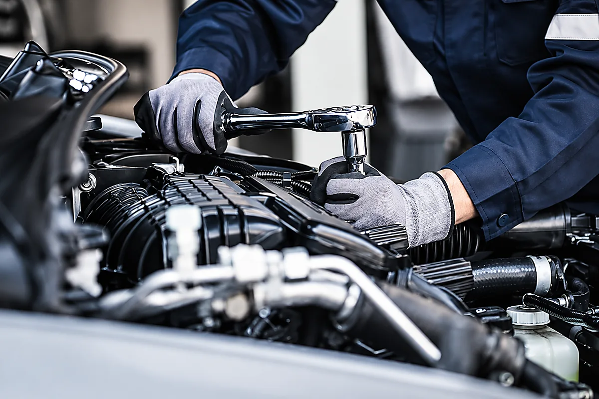 Automotive repair service at Nutley Street Service Center